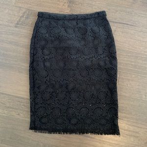 ❤️FOREVER 21❤️Black Lace Midi Skirt